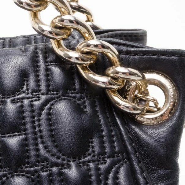Carolina Herrera Monogram Chain Handle Tote Uncategorized