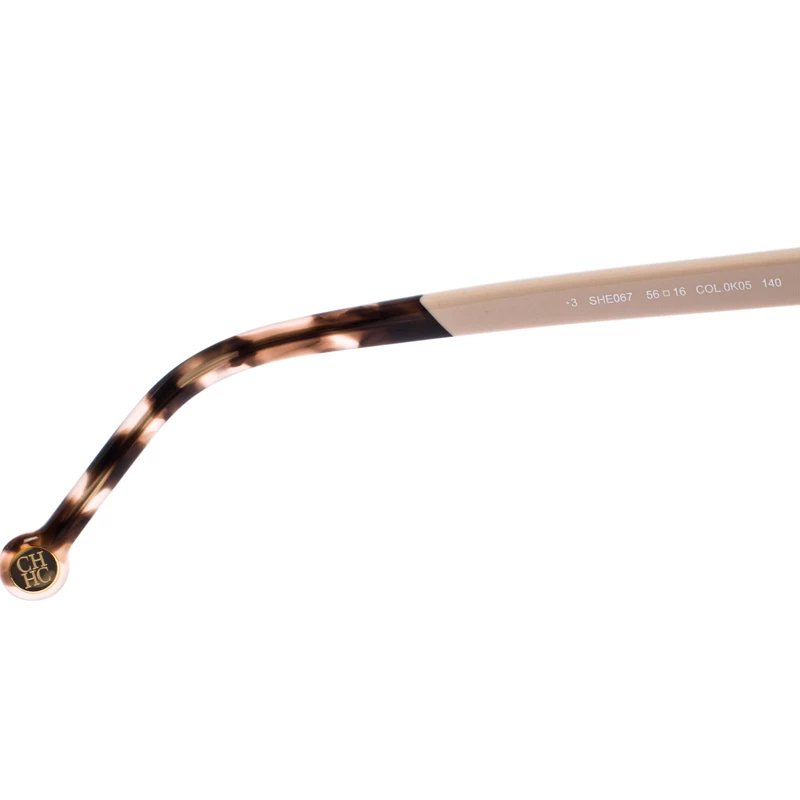 Carolina Herrera Brown/Beige Gradient SHE067 Square Sunglasses Women