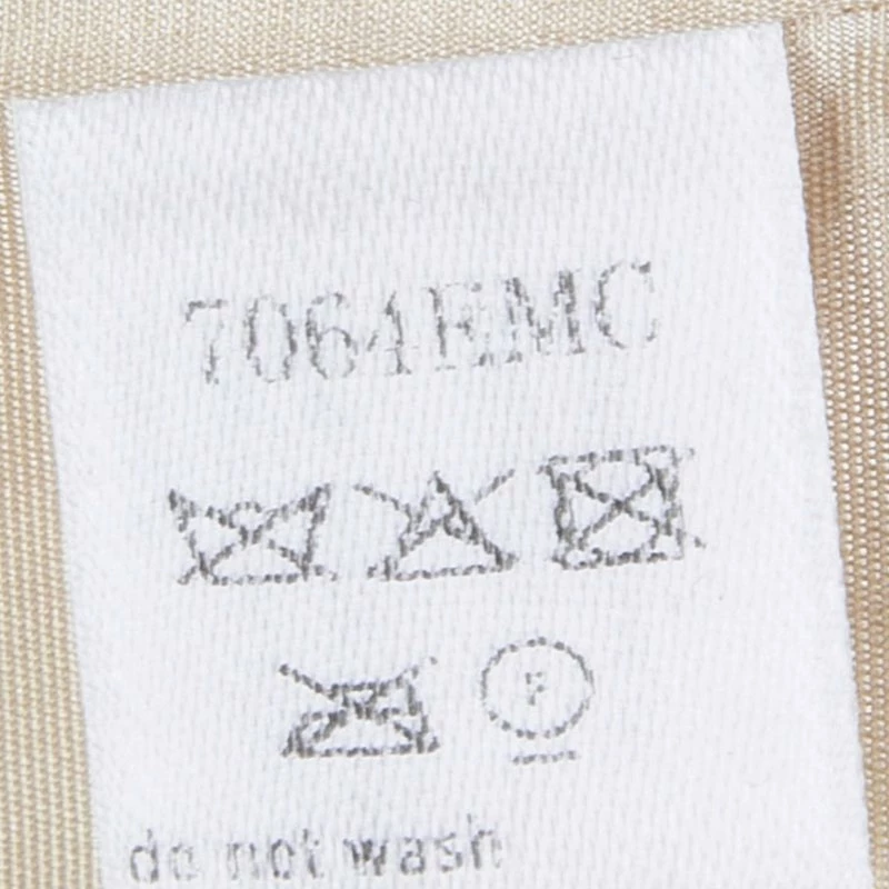 Carolina Herrera Brown Cloque Embellished Strapless Gown L Women