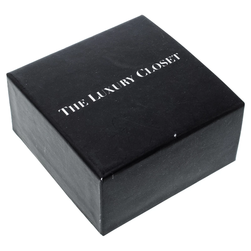 Carolina Herrera Crystal Embedded Floral Gold Tone Bracelet Women