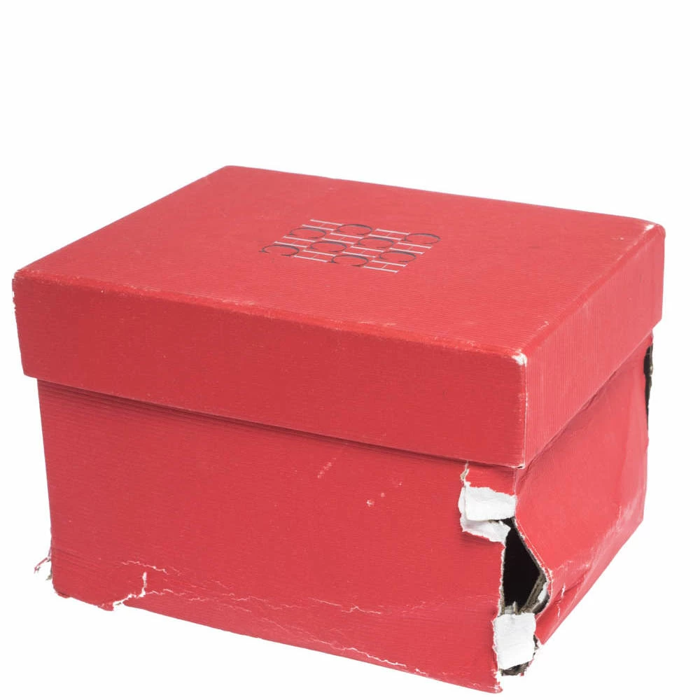 Carolina Herrera Brown Leather CH Logo Buckle Belt 90CM Women