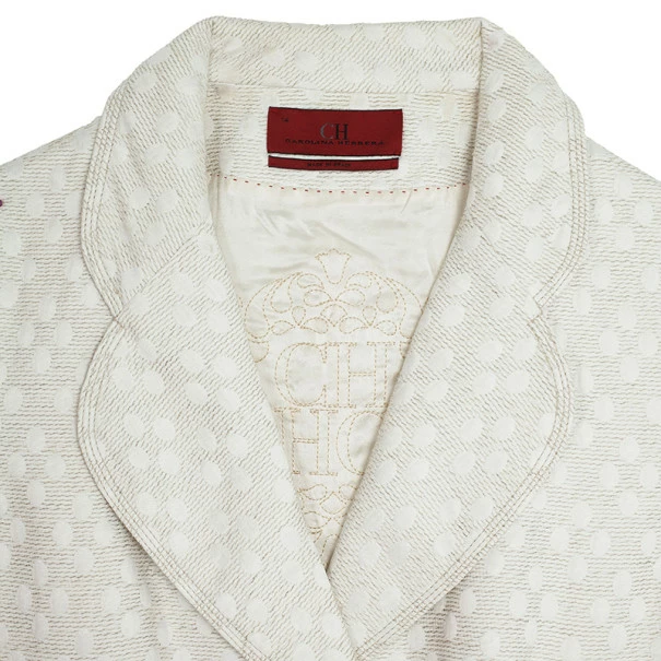 Carolina Herrera Dress Suit L Women - White