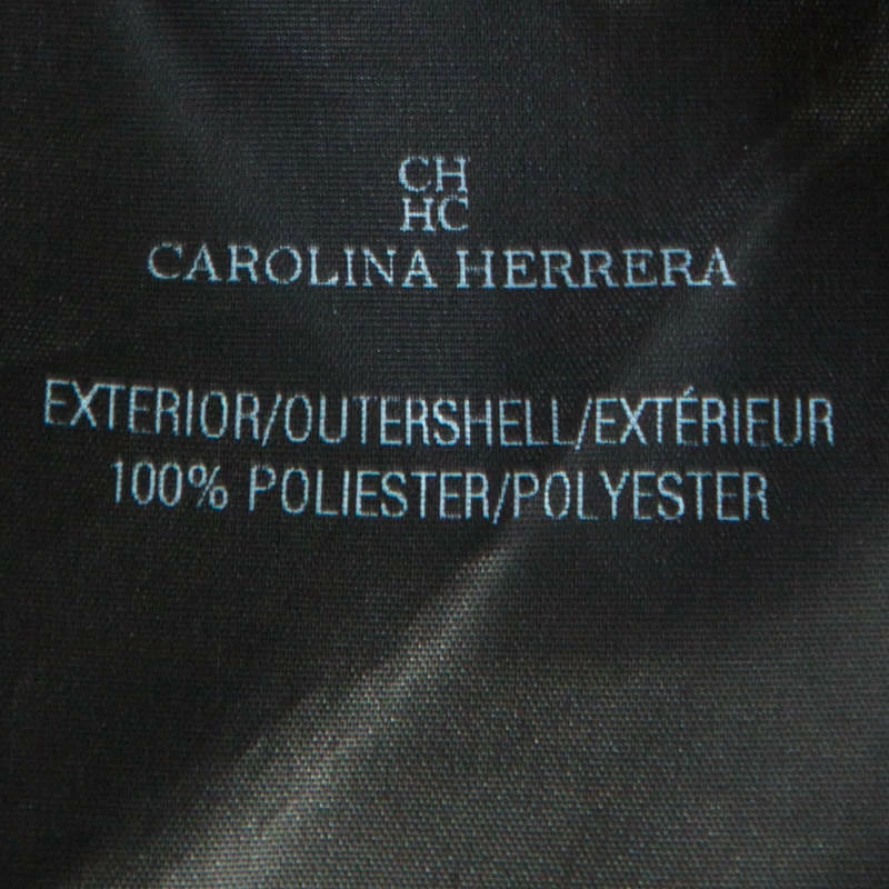 CH Carolina Herrera Bicolor Leopard Pattern Jacquard Tapered Pants L Women - Brown