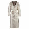 Carolina Herrera Beige Silk Skirt Suit L Women
