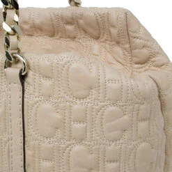 Carolina Herrera Beige Monogram Embossed Tote Women -Carolina Herrera Shop luxury women carolina herrera used handbags p11487 009