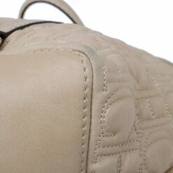 Carolina Herrera Beige Monogram Embossed Tote Women -Carolina Herrera Shop luxury women carolina herrera used handbags p11487 013