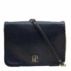 Carolina Herrera Blue Leather New Baltazar Shoulder Bag Women