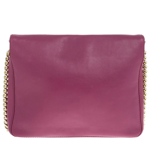 Carolina Herrera Fushia Pink Leather New Baltazar Women