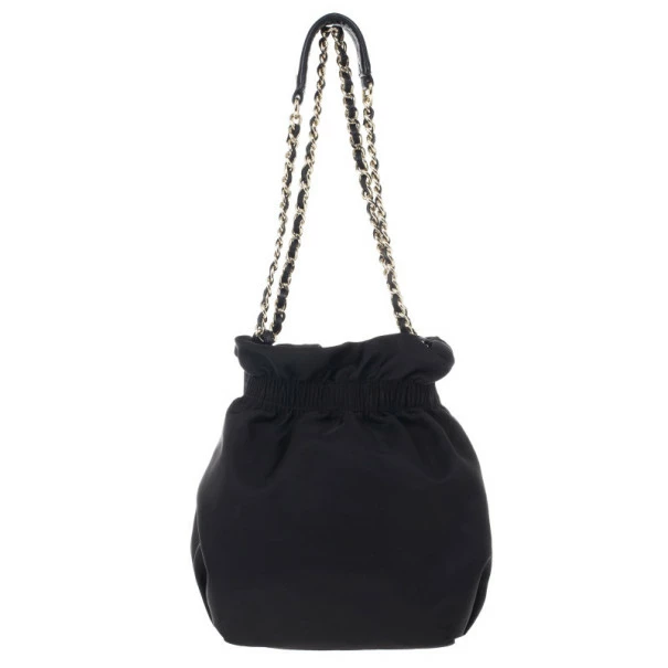 Carolina Herrera Bow Drawstring Chain Hobo Small Women - Black