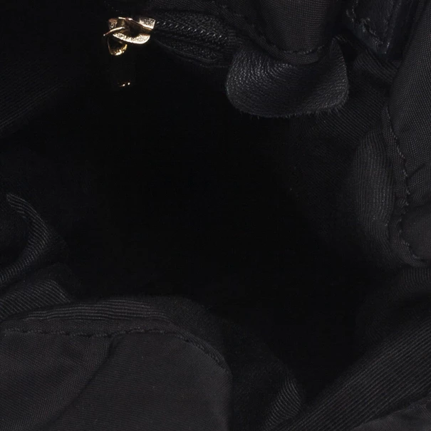 Carolina Herrera Bow Drawstring Chain Hobo Small Women - Black