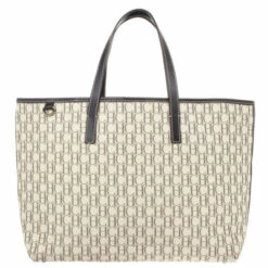 Carolina Herrera Monogram Canvas Shopper Tote Women - Brown