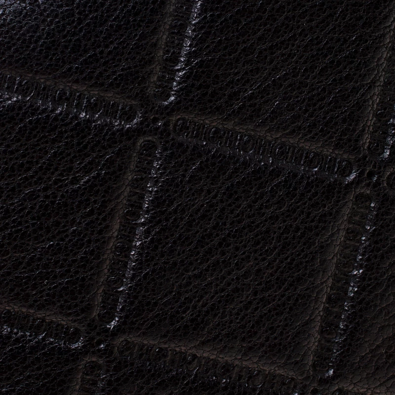 Carolina Herrera Black Leather Crossbody Bag Women