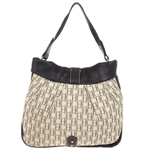 Carolina Herrera Monogram Bucket Bag Women - Beige 3 Carolina Herrera Monogram Bucket Bag Women - Beige - Image 3