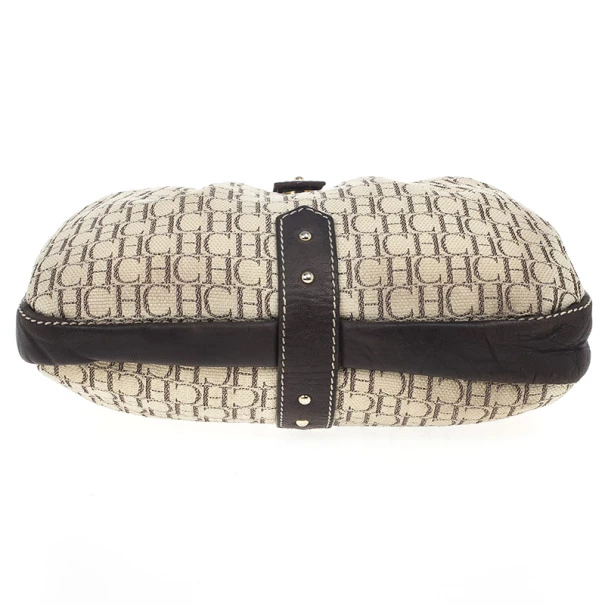 Carolina Herrera Monogram Bucket Bag Women - Beige 4 Carolina Herrera Monogram Bucket Bag Women - Beige - Image 4