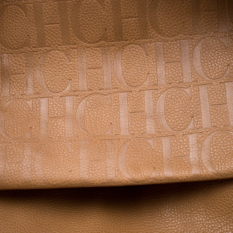 Carolina Herrera Brown Leather Flap Tote Women