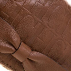 Carolina Herrera Brown Monogram Leather Audrey Shoulder Bag Women 15 Carolina Herrera Brown Monogram Leather Audrey Shoulder Bag Women -Carolina Herrera Shop luxury women carolina herrera used handbags p211264 006