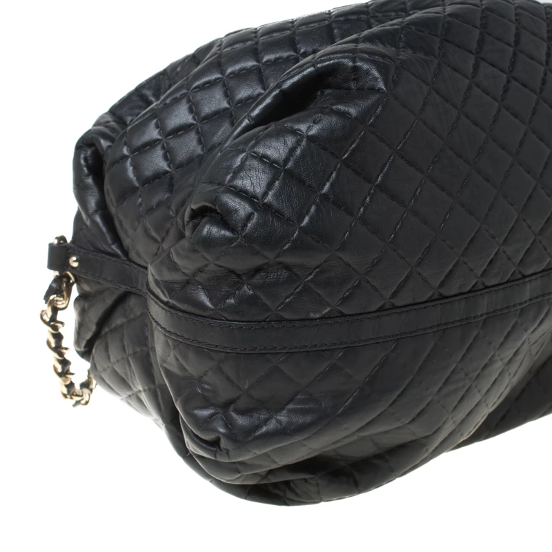 Carolina Herrera Black Quilted Leather Chain Satchel Women 11 Carolina Herrera Black Quilted Leather Chain Satchel Women - Image 11