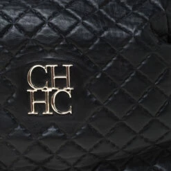 Carolina Herrera Black Quilted Leather Chain Satchel Women 16 Carolina Herrera Black Quilted Leather Chain Satchel Women -Carolina Herrera Shop luxury women carolina herrera used handbags p212246 010