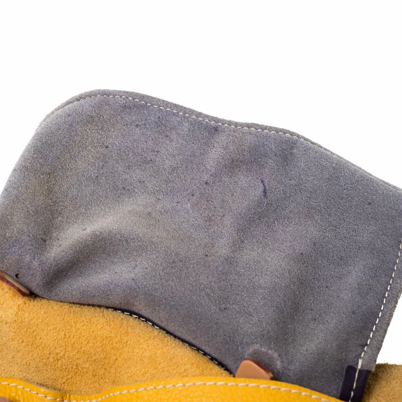 Carolina Herrera Beige/Mustard Leather Tote Women