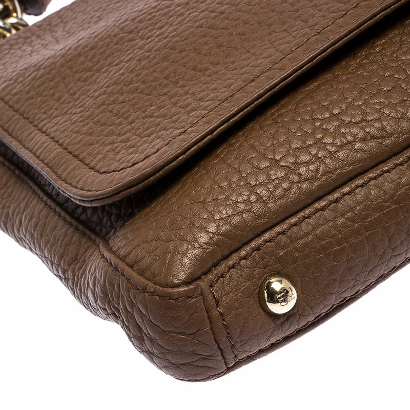 Carolina Herrera Brown Leather Tassel Shoulder Bag Women 10 Carolina Herrera Brown Leather Tassel Shoulder Bag Women - Image 10