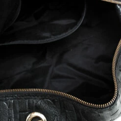 Carolina Herrera Black Monogram Leather Tassel Satchel Women 17 Carolina Herrera Black Monogram Leather Tassel Satchel Women -Carolina Herrera Shop luxury women carolina herrera used handbags p256243 002