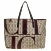Carolina Herrera Multicolor Monogram Canvas Shopper Tote Women