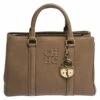 Carolina Herrera Light Brown Leather Andy Tote Women