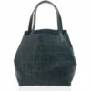 Carolina Herrera Blue Mini Matryoshka Tote Women