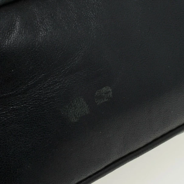 Carolina Herrera Black Quilted Flap Bag Women