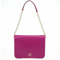Carolina Herrera Fuchsia Flap Bag Women - Purple