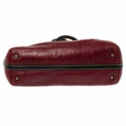Carolina Herrera Burgundy Monogram Leather Shopper Tote Women 17 Carolina Herrera Burgundy Monogram Leather Shopper Tote Women -Carolina Herrera Shop luxury women carolina herrera used handbags p310706 004