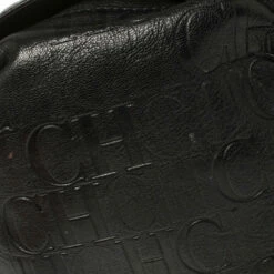 Carolina Herrera Black Monogram Leather Satchel Women 15 Carolina Herrera Black Monogram Leather Satchel Women -Carolina Herrera Shop luxury women carolina herrera used handbags p357403 006