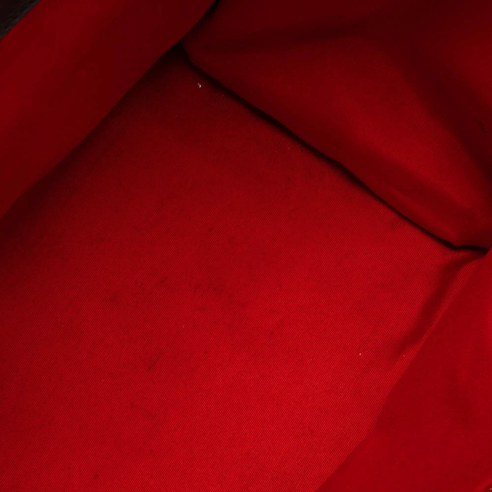 Carolina Herrera Brown Signature Coated Canvas Tote Women