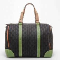 Carolina Herrera Monogram Multicolored Boston Women - Black