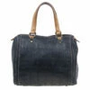 Carolina Herrera Black Leather Andy Boston Bag Women