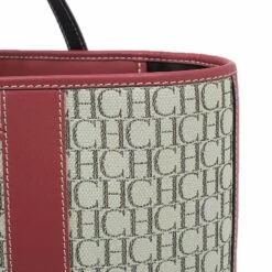 Carolina Herrera Beige Canvas Shopper Tote Women -Carolina Herrera Shop luxury women carolina herrera used handbags p39888 006