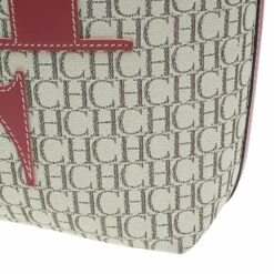 Carolina Herrera Beige Canvas Shopper Tote Women -Carolina Herrera Shop luxury women carolina herrera used handbags p39888 009
