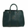 Carolina Herrera Green Leather Andy Tote Women