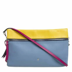 Carolina Herrera Multicolor Leather Crossbody Bag Women