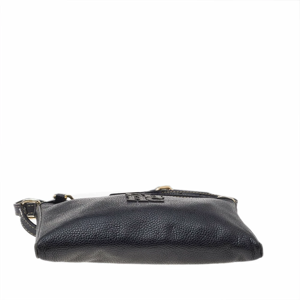 Carolina Herrera Black Leather Crossbody Bag Women