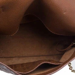 Carolina Herrera Brown Leather Minueto Flap Bag Women 31 Carolina Herrera Brown Leather Minueto Flap Bag Women -Carolina Herrera Shop luxury women carolina herrera used handbags p51183 015