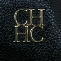 Carolina Herrera Black Leather Tempo Collection Adagio Bag Women 30 Carolina Herrera Black Leather Tempo Collection Adagio Bag Women -Carolina Herrera Shop luxury women carolina herrera used handbags p6037 015