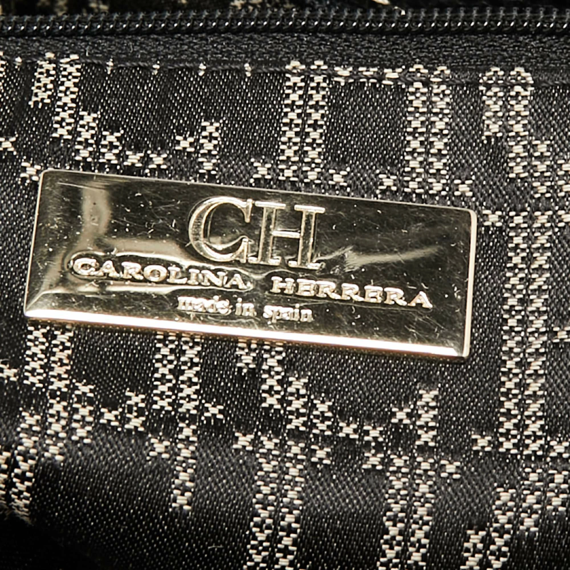 Carolina Herrera Black Leather Large Matteo Tote Women 8 Carolina Herrera Black Leather Large Matteo Tote Women - Image 8