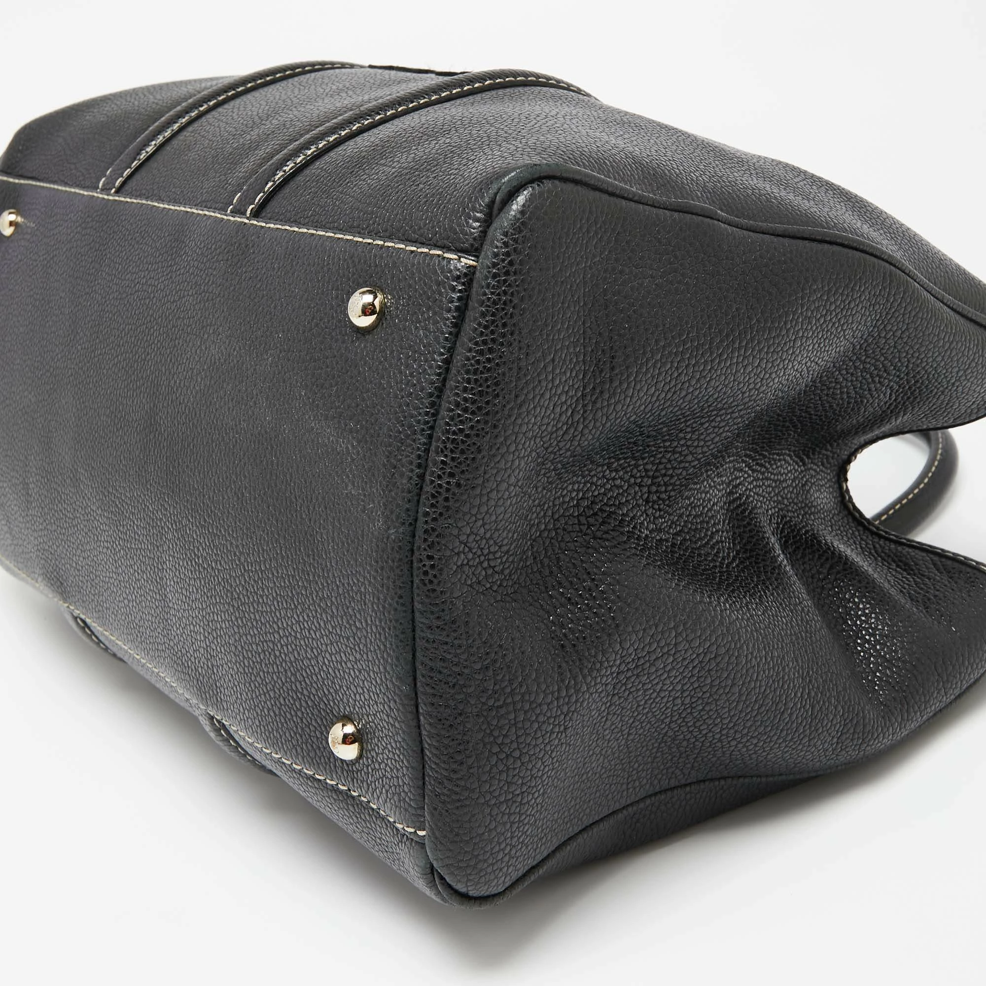 Carolina Herrera Black Leather Large Matteo Tote Women 11 Carolina Herrera Black Leather Large Matteo Tote Women - Image 11