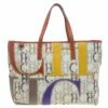 Carolina Herrera Multicolor Monogram Canvas Tote Women
