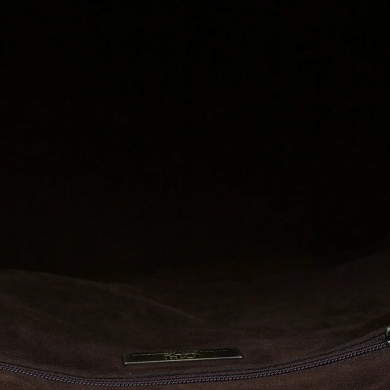 Carolina Herrera Beige/Brown Monogram Canvas Shopper Tote Women