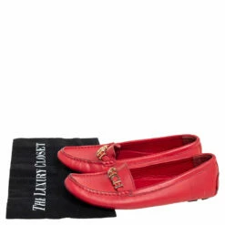 Carolina Herrera Red Leather Slip On Loafers Size 39 Women 15 Carolina Herrera Red Leather Slip On Loafers Size 39 Women -Carolina Herrera Shop luxury women carolina herrera used shoes p458902 004